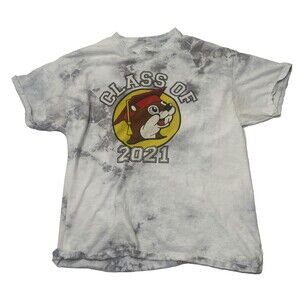 Buc-ees Beaver Class Of 2021 Tie-Dye T-Shirt Unisex SZ XL